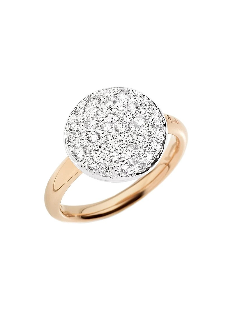 Sabbia Diamond & 18K Rose Gold Ring