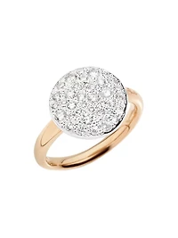 Sabbia Diamond & 18K Rose Gold Ring