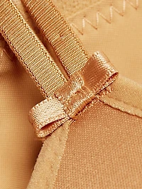 Basic Invisible Three-Quarter Memory Foam T-Shirt Bra