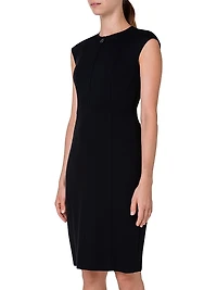 Essentials Jersey Cap-Sleeve Sheath