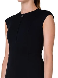 Essentials Jersey Cap-Sleeve Sheath