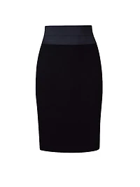 Essentials High-Waist Pencil Skirt
