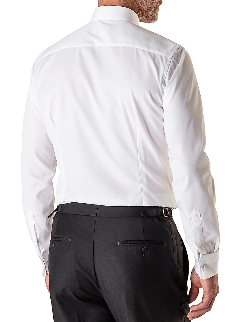 Contemporary-Fit Pleated Bib Dress Shirt