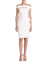 Melania Short Off-The-Shoulder Dress