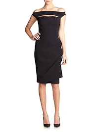 Melania Short Off-The-Shoulder Dress