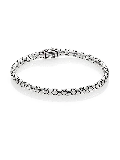 Dot Sterling Silver Bracelet