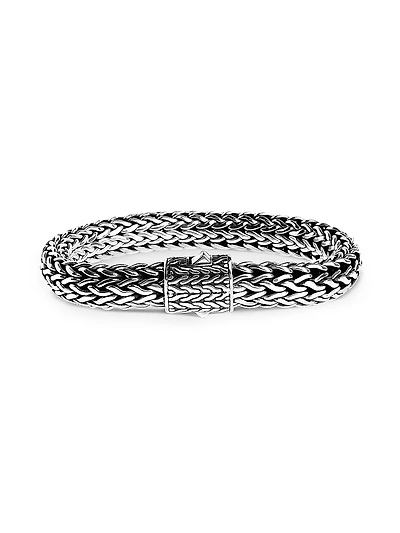 Classic Chain Sterling Silver Bracelet