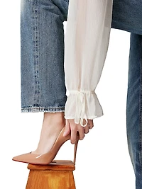 Iriza 100MM Patent Leather Pumps