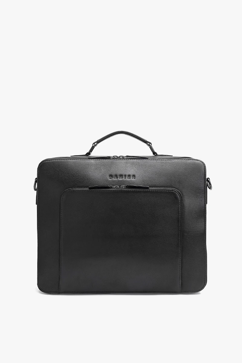 BOSTON LEATHER BRIEFCASE