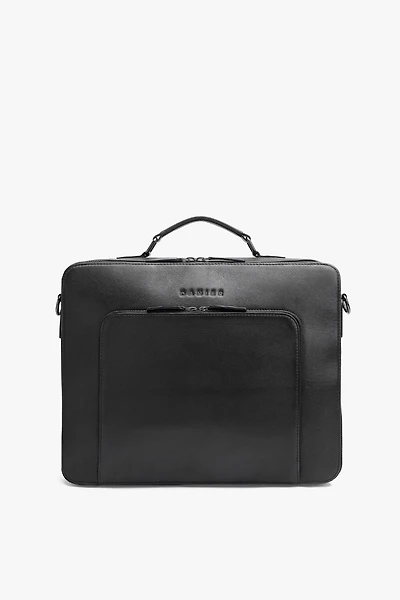 BOSTON LEATHER BRIEFCASE