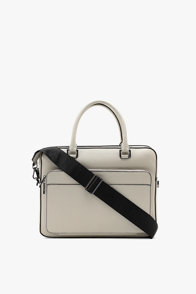 SAC À ORDINATEUR MONACO EN CUIR PETIT MODÈLE