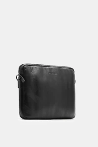 BOSTON LEATHER LAPTOP CARRIER