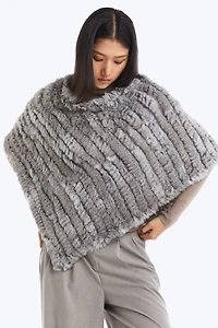 PONCHO FOURRURE GEANA