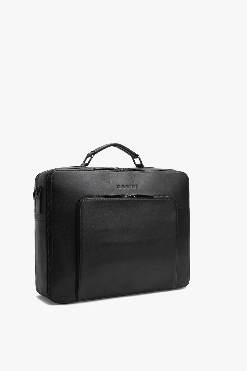 BOSTON LEATHER BRIEFCASE