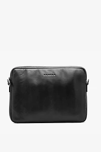 BOSTON LEATHER LAPTOP CARRIER