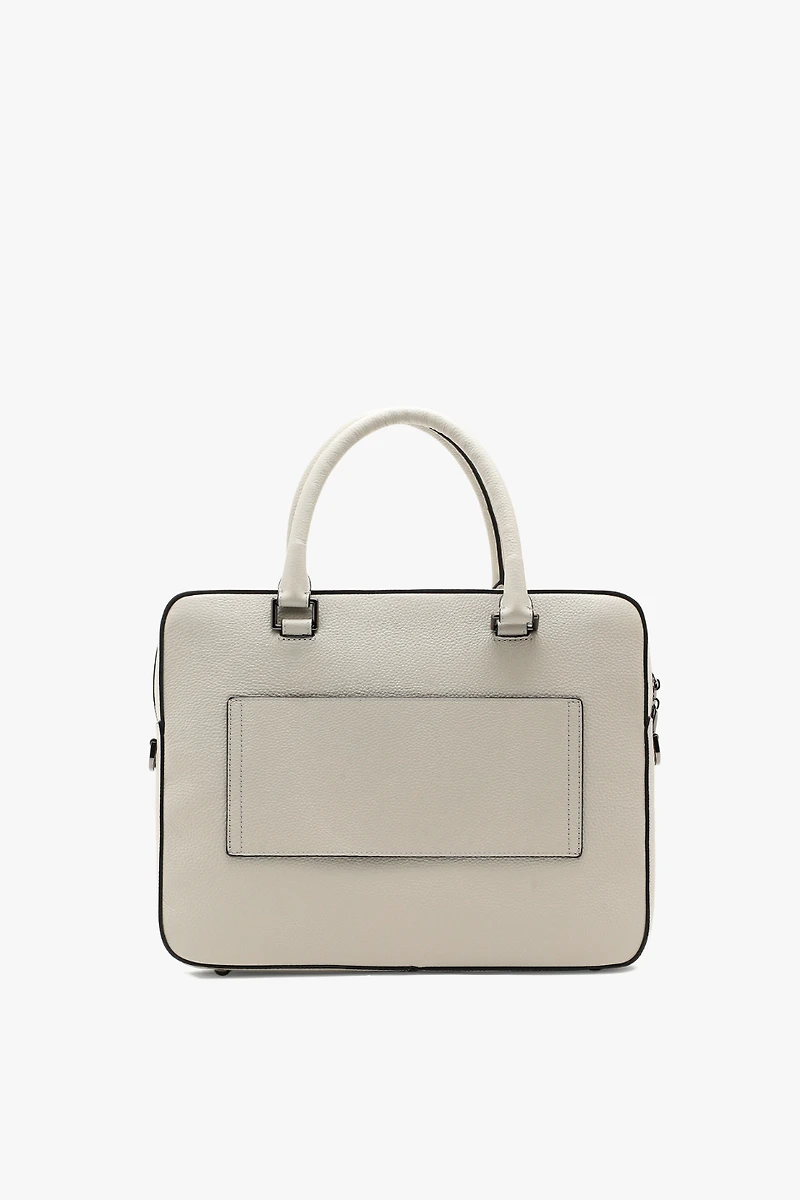 SAC À ORDINATEUR MONACO EN CUIR PETIT MODÈLE