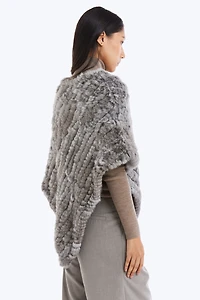 PONCHO FOURRURE GEANA