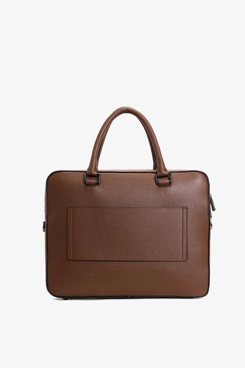 SAC D'ORDINATEUR PORTABLE EN CUIR MONACO