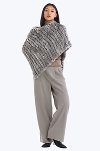 PONCHO FOURRURE GEANA