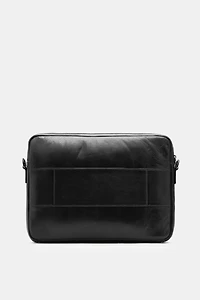 BOSTON LEATHER LAPTOP CARRIER
