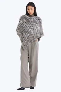 PONCHO FOURRURE GEANA