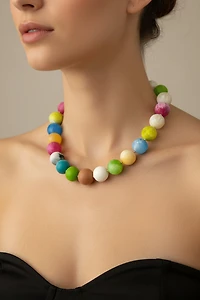 COLLAR RESINA CHICLE