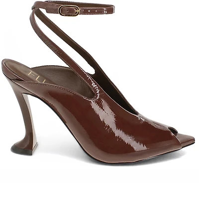 Lyris Brown Patent Leather