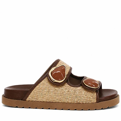 ILIRIA BROWN RAFFIA