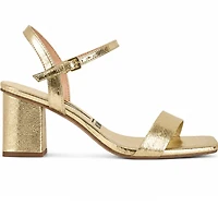 FIORA Metallic Gold Leather