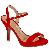 ARELI Red Faux Leather