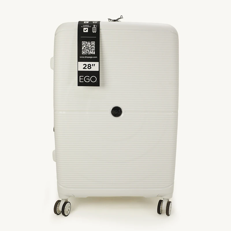 EGO TRAVEL SUITCASE - OFF WHITE