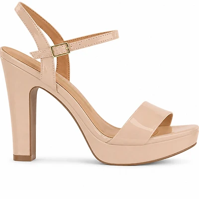 DEVAN Beige Patent Leather
