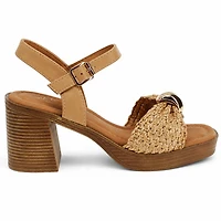 BRANA BEIGE FAUX LEATHER