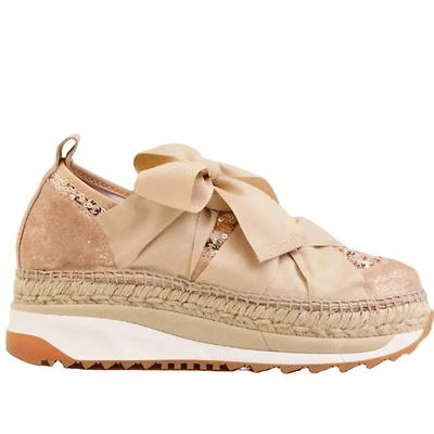 VENUS Beige Linen Suede