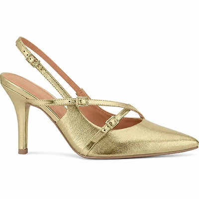 TALIEN Gold Metallic Leather