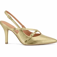 TALIEN Gold Metallic Leather