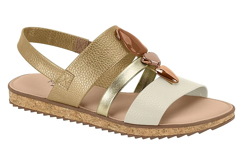 TESSA Gold Faux Leather