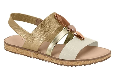 TESSA Gold Faux Leather