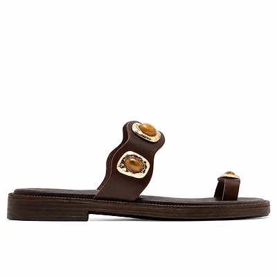 MIRELDA MOCCA LEATHER