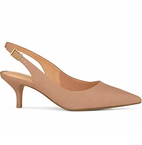 AMINAH Nude Leather