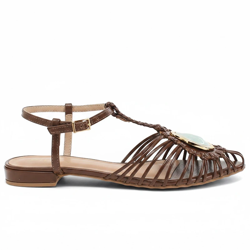 RAVINA Chocolate leather