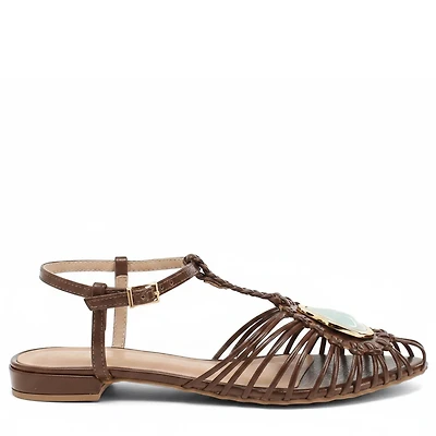RAVINA Chocolate leather