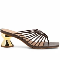 CORALIE brown leather
