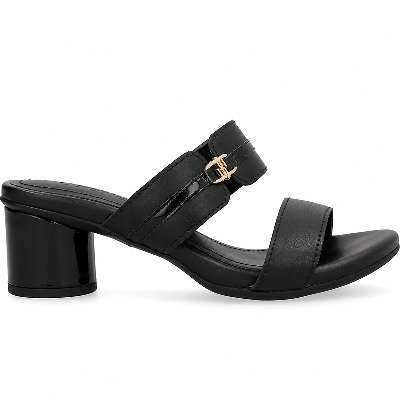 NOVIRA Black Faux Leather