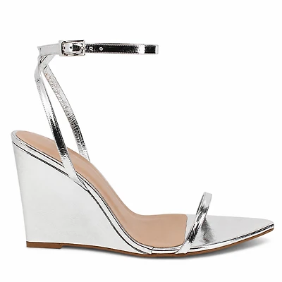 ODALIS silver leather