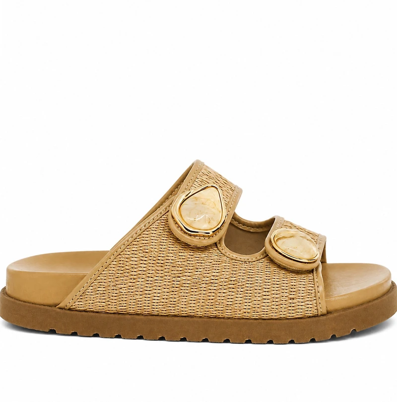 ILIRIA BEIGE RAFFIA