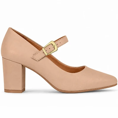 MAELIS BeigeFFaux Leather