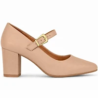 MAELIS BeigeFFaux Leather