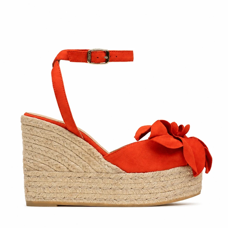 ADALLA Red Suede Leather