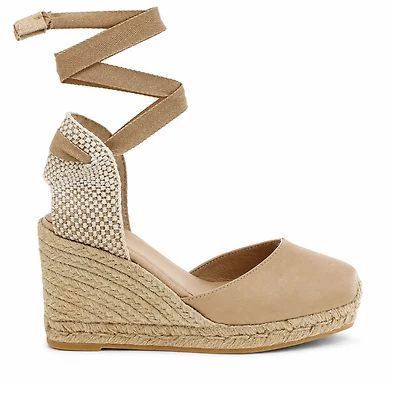 YASMIN Beige Leather